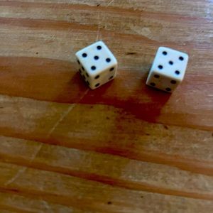 Vintage set of dice